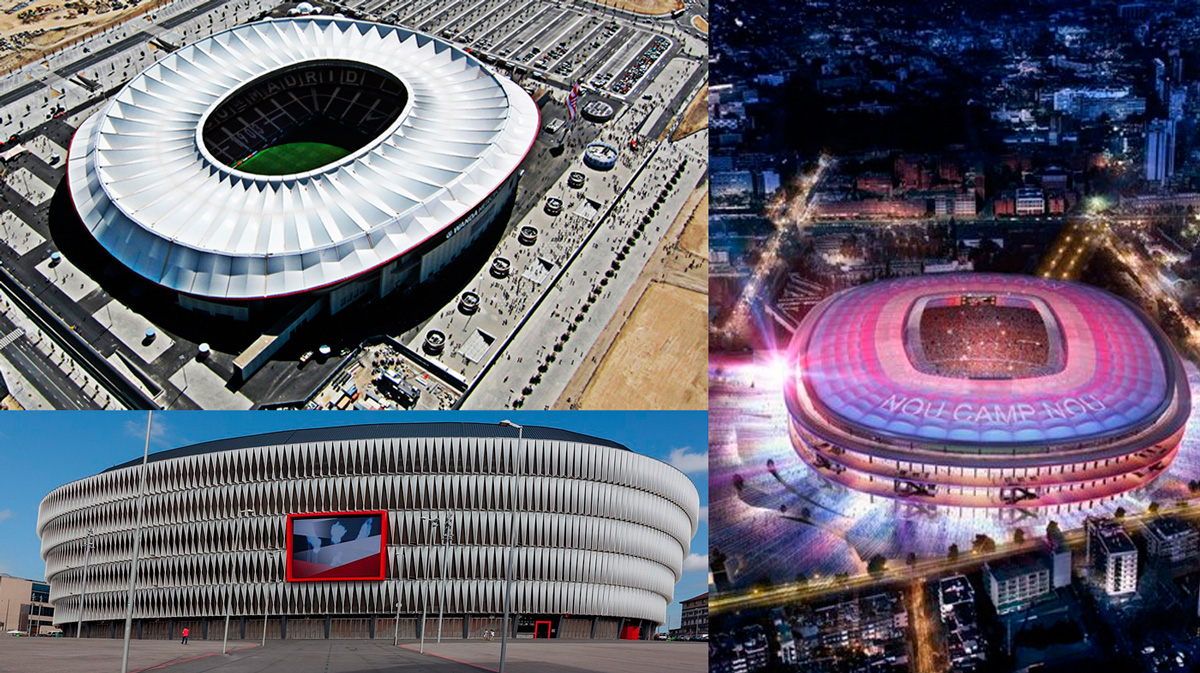 imagen destacada del artículo sobre arquitectura contemporánea y fútbol